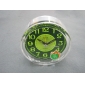 Wholesale 2010 Promotional newly design decorative cartoon vivid color transparent plastic electronic mini alarm clock