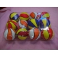 Wholesale Multi-colored Stripped PO Ball Made For Children's Practise