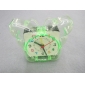 Wholesale 2010 Promotional newly design decorative cartoon vivid color transparent plastic electronic mini alarm clock