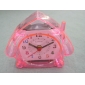2010 Promotional newly design decorative cartoon vivid color transparent plastic electronic mini alarm clock  2010 Promotional newly design decorative cartoon vivid color transparent plastic electronic mini alarm clock