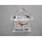 Wholesale 2010 Promotional newly design decorative cartoon vivid color transparent plastic electronic mini alarm clock