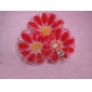 Wholesale Flower Design Plastic Stock Fruit Holder Bowl