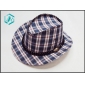 Wholesale Man's Fashion Accessories Checkered High Quality Canvas Hat