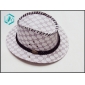 Wholesale Novel Design Beautiful Look White "8" Design Canvas Hat