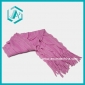 Wholesale Lady's Fashion Design Red High Quality Acrylic Scarf With Fringe