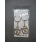 Wholesale Clock Design Shining Keyring Fashion Accessories of Key Chain