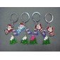 Wholesale Santa Claus Design Colorful Popular Key Chain