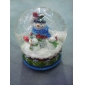 Santa Claus Design Crystal Gift Ball Unique for Chrismas Day