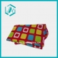 Wholesale Super Soft Cartoon Design Checked Plush Blanket