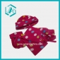 Wholesale Red Big Point Printed Sheared Plush Scarf Hat Glove Set