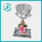 Wholesale Warm Welcomed Flower Design Glass Candle Holder