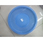 Wholesale blue bright round stackable storage Vegetable Plastic Basket