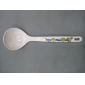 Wholesale White Punch Melamine Ladle (45g) With A Hole In Handle For Hanging