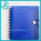 Wholesale Design Stylish Daily Use Notebook And Pen Set With Blue Cover Dimension 13*15cm