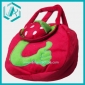 Wholesale Fuzzy red strawberry-shaped handbag for ladies