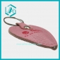 Wholesale Ladies stylish heart-shaped key chain, pink key ring