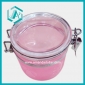 Wholesale 9.5*10cm PE And Stainless Steel Pink Seal Pot, 1pc/ OPP Bag, Mixed