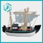 Wholesale Crafts Display, Home Decoration, Wooden Fishing Vessel Model