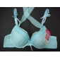 Wholesale Stripe Shell Fabric, Soft Sponge, Baldric With Butteryfly Flower Girl Bra