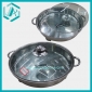 Bakeware Non-stick round bake pan with plastic or steel cover
