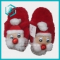 Wholesale Santa Clause red slippers of Christmas present loafer 16"