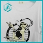 Wholesale New Fashion girl's T-shirt white on sale summer apparel with all size