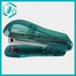 transparent plastic mini stapler 3.5" for ofice use green on sale
