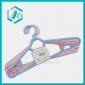 Wholesale One dozen (5pcs) 3 colors plastic clothes hangers style for shirts