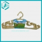 Wholesale One dozen (5pcs ) Naples Yellow  plastic clothes hanger style for coats