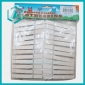 Wholesale 24pcs wooden Laundry Traditional Clothes Pegs Clothespins