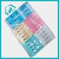 Wholesale 20 PCS 4 Colors Plastic coat pins Clothes Hanging Pegs and Clips