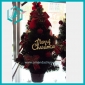 Wholesale New green economical artificial Christmas tree with red bowknot decoration