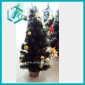 Wholesale New green artificial Christmas tree with yellow ball and blue bowknotfor decorating room
