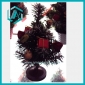Wholesale Cute small artificial green Christmas tree with different ornaments