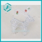 Wholesale Silver iron Christmas Reindeer Deer new Christmas ornament with ball on the antlers