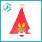 2010 newest style red cotton polyester Christmas cap&hat for Christmas day dressing