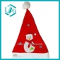 Wholesale fashion red cotton polyester Christmas cap&hat for Christmas day dressing