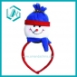 Wholesale red cotton polyester Christmas headband for Christmas day dressing