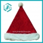 Wholesale newest red cotton polyester plush Christmas hat&cap
