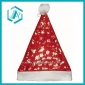 Wholesale cheap red cotton polyester Christmas hat&cap for Christmas days dressing