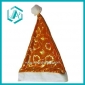 Wholesale gold cotton polyester Christmas cap & hat for Christmas days dressing