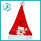 red cotton polyester Christmas hat&cap for Christmas days dressing