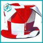 red and white  cotton polyester Christmas hat&cap for Christmas days dressing