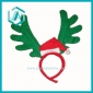 lovely cotton polyester Children headband with antler for Christmas day dressing