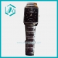 Wholesale Men Automatic Wrist Watch Black Stainless Dial Iron Chain