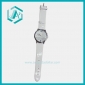 Wholesale Casual White Quartz Analog Black Dial Leather Wrist Watch