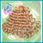Wholesale Sexy Gold Yellow Charming Women's Soft Curly Hairpiece Wig