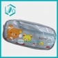 Hot sale cute blue leather pencil case with cartoon Baby Bear suitable for children gift
