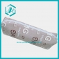 Wholesale Fashionable school supplies pencil pouch with gray letter printing pattern fascinate kids
