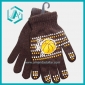 New fashionable and cool wool men's gloves with a basketball pattern